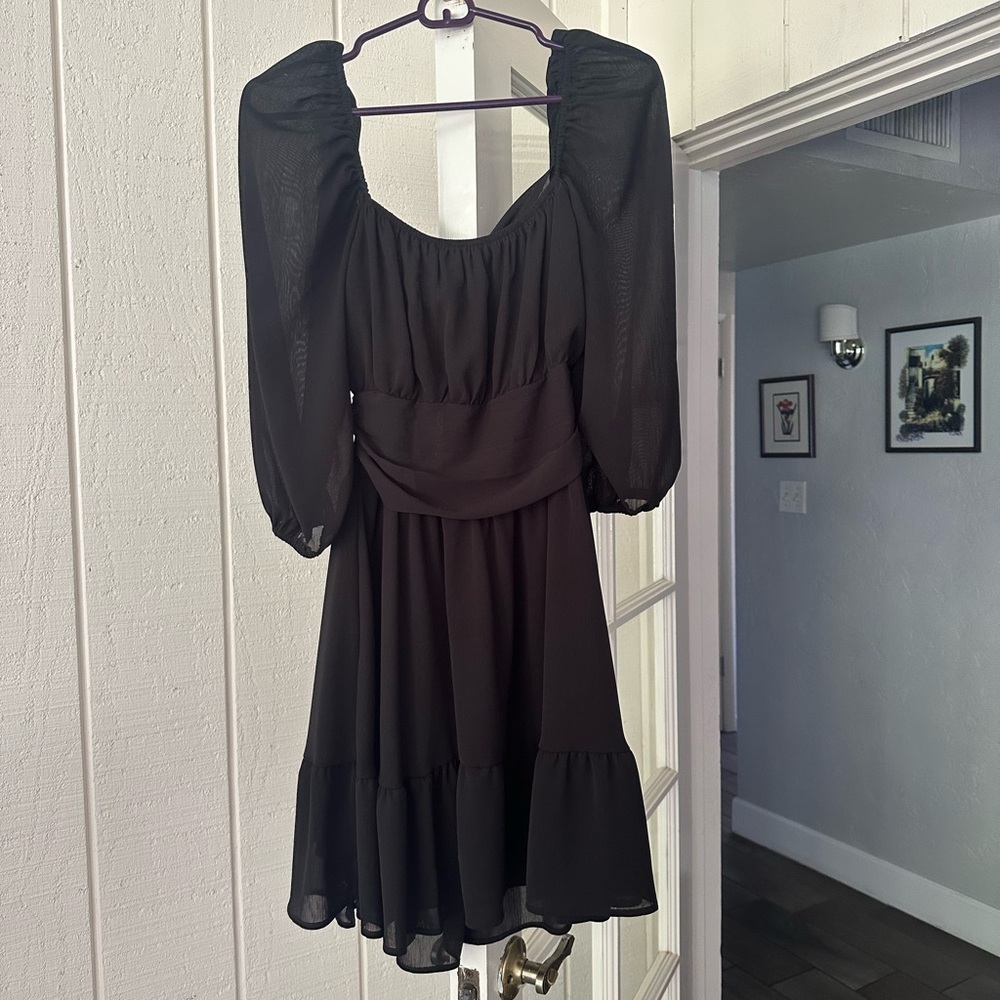 Black sleeve dress from amazon